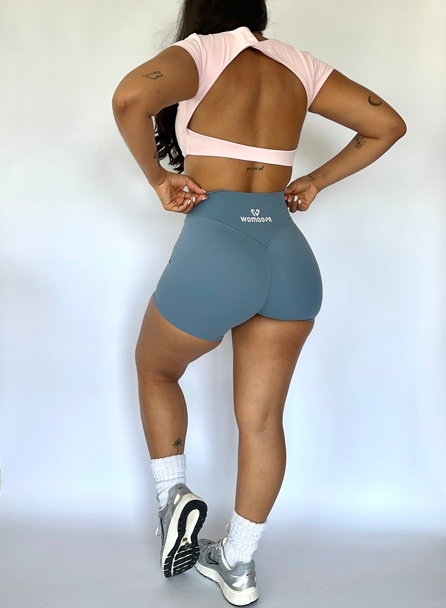 SHORTS SUAVES TIRO ALTO