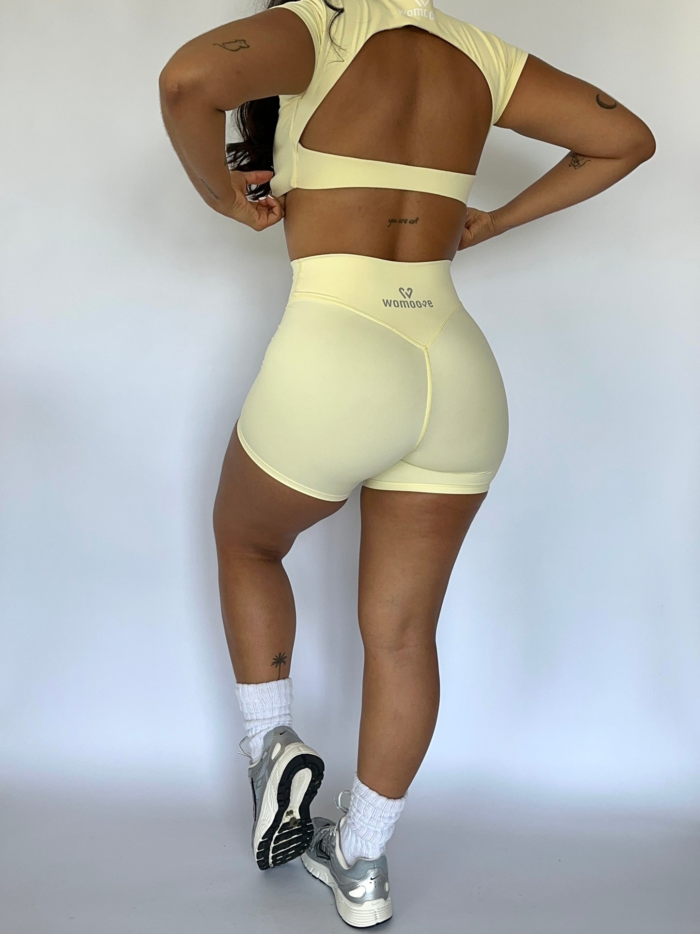 SHORTS SUAVES TIRO ALTO