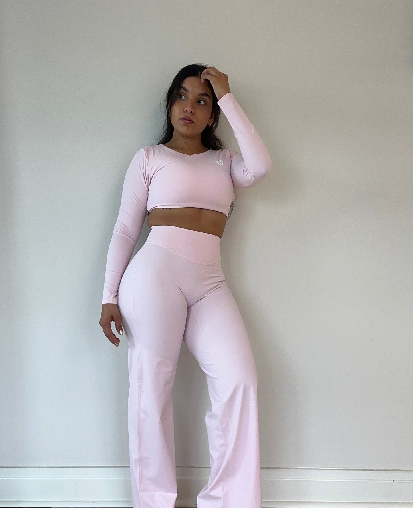 LEGGINGS PIERNA RECTA TIRO ALTO