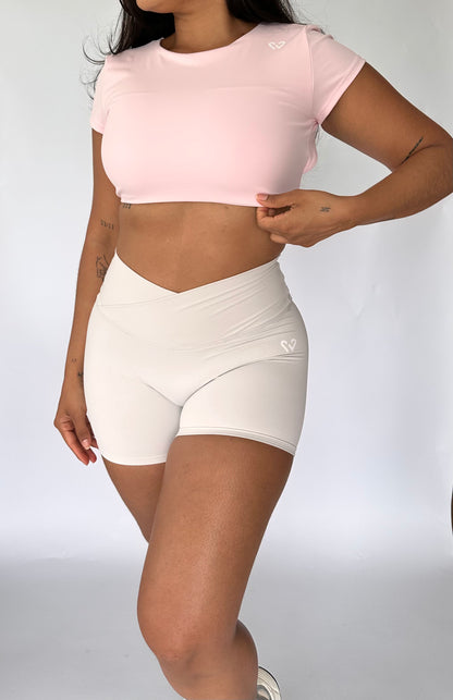 SHORTS SUAVE TIRO ALTO